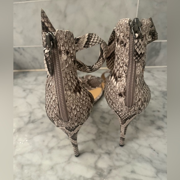 Alexandre Birman gray python heels 39.5 - Picture 3 of 5